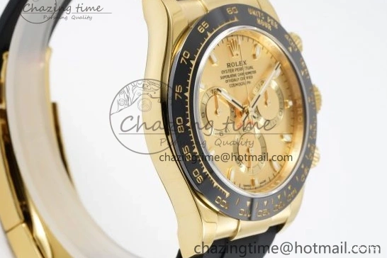 SA4130 Strap Rubber 1:1 Daytona BTF Best 116518 Lume on V2 Dial Oysterflex Edition YG 0523